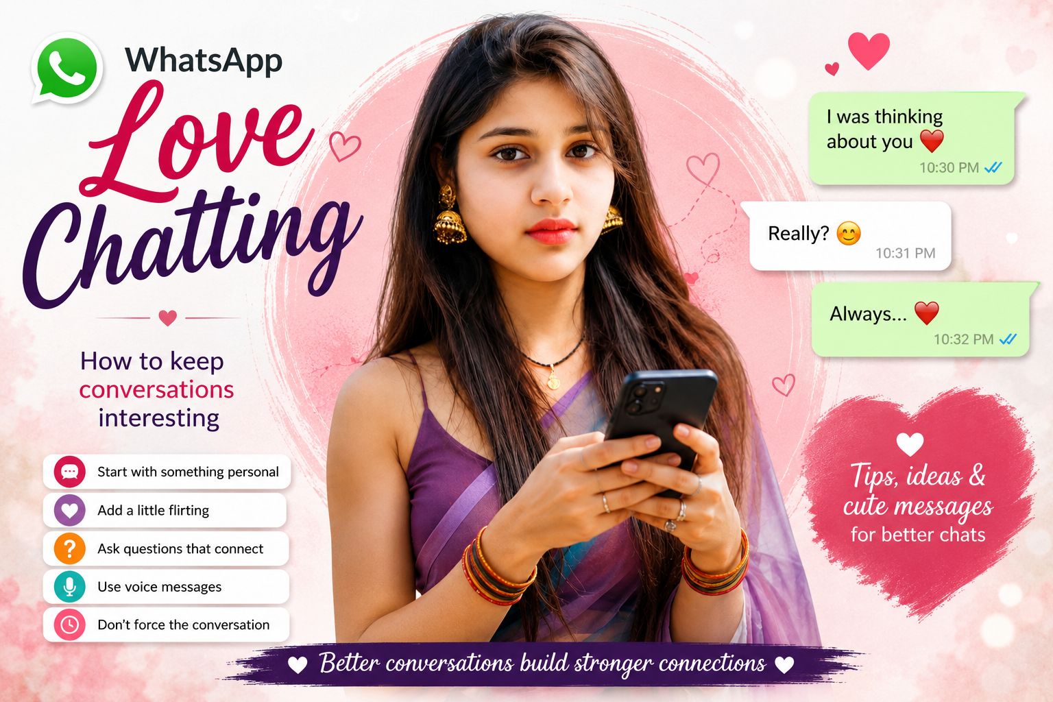 WhatsApp Love Chatting: Cute Messages & Chatting Tips