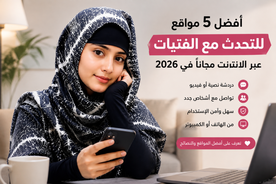 أفضل مواقع للتحدث مع الفتيات عبر الإنترنت مجانًا في 2026