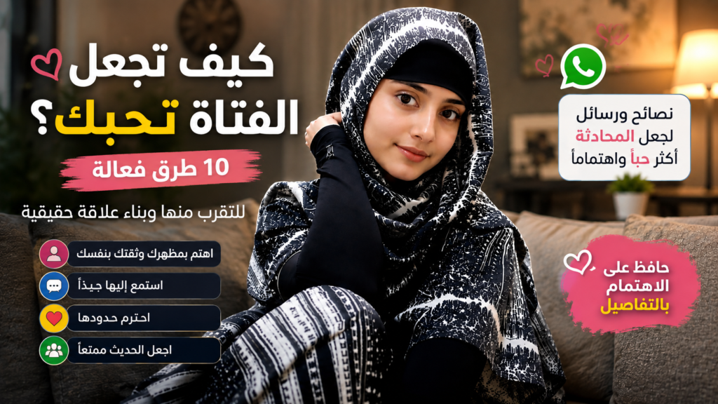 كيف تجعل الفتاة تحبك؟ 10 طرق للتقرب منها وبناء علاقة حقيقية