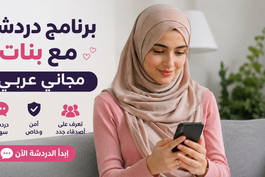 تطبيق دردشة مع بنات